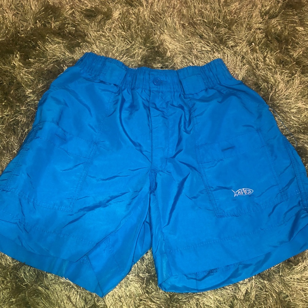 Brand new electric blue Aftco shorts